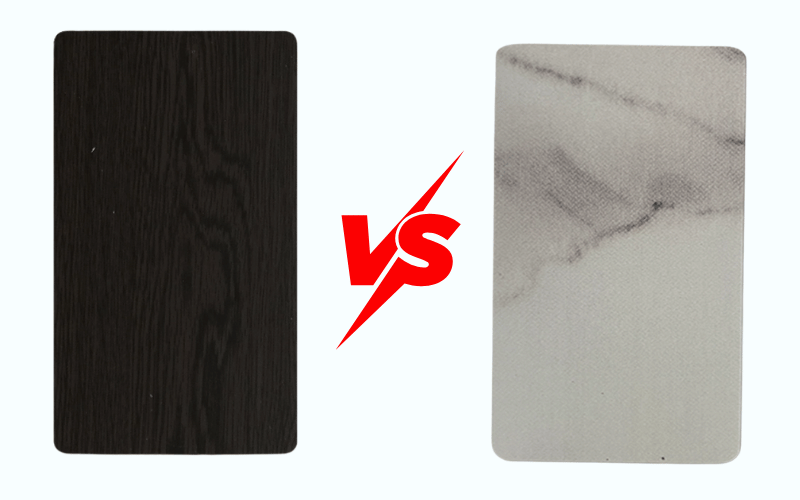 ACP Motif Kayu vs Wallpaper